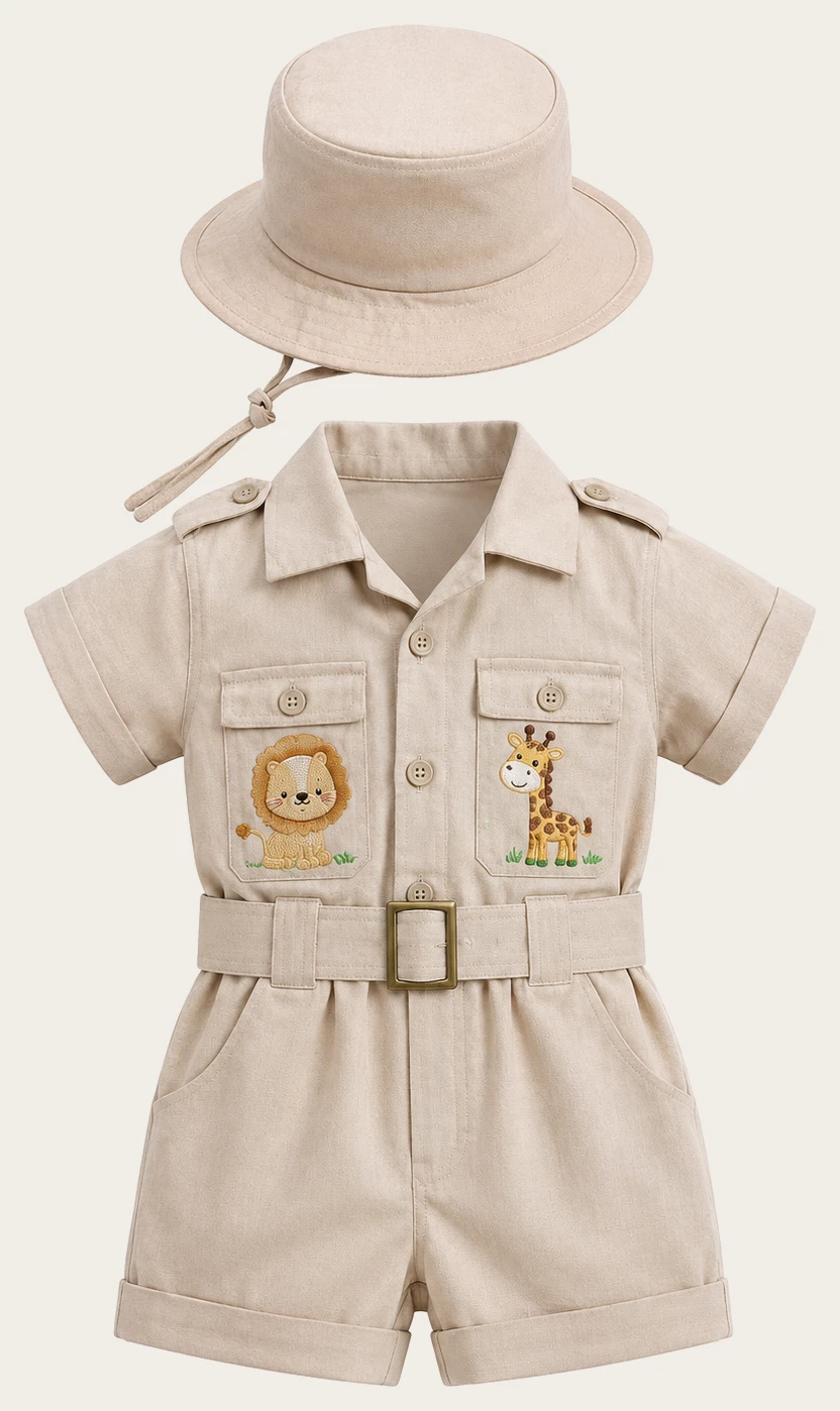 Macacão Safari